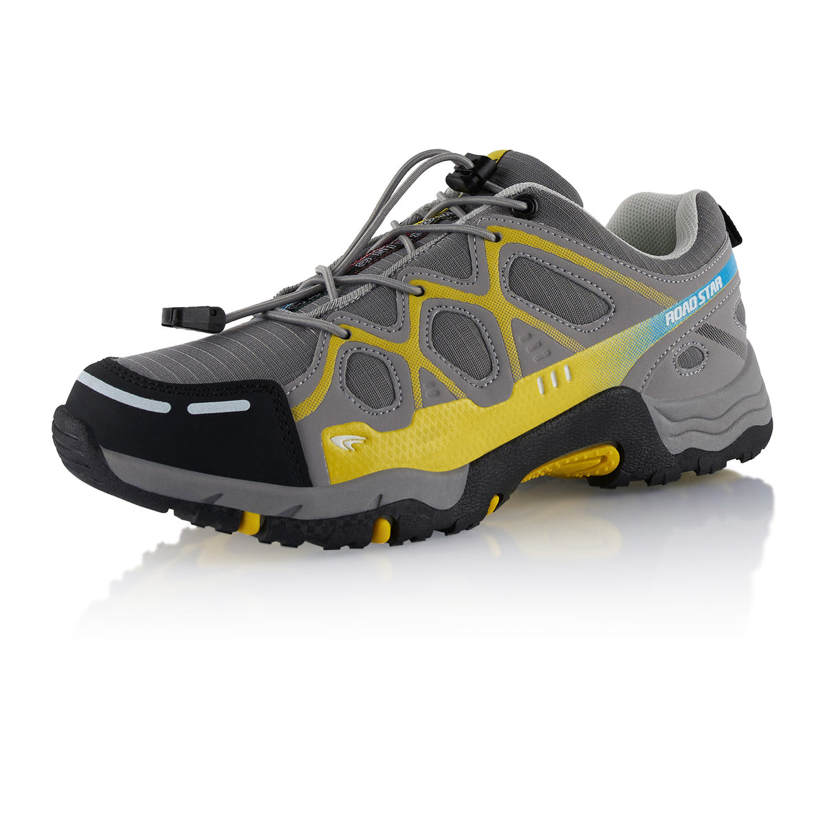 LEKANN Wander- & Laufschuhe Für Damen & Herren – Atmungsaktiv, Leicht, Grau-Blau In Größe 49 EU