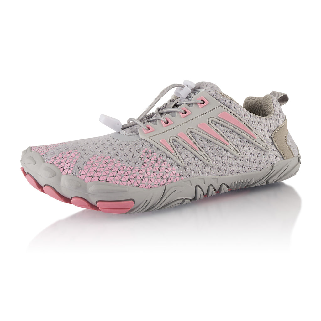 Barfu schuhe Atmungsaktive Sneaker Wasserschuhe Grau Rosa barfu-schuhe-atmungsaktive-sneaker-wasserschuhe-grau-rosa