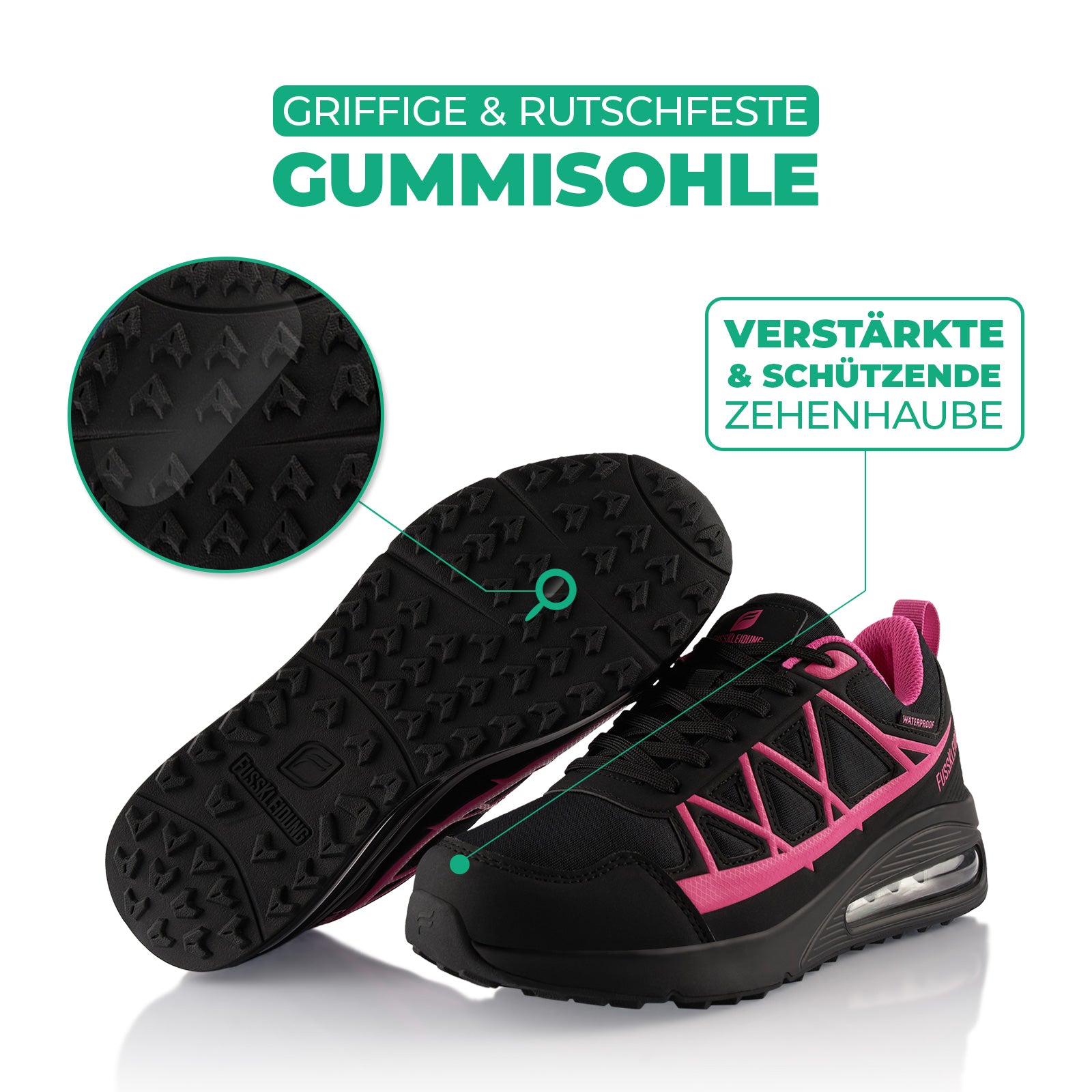Chaussures Randonnée Imperméables Homme Femme - Trekking Robustes Semelle Antidérapante Brun