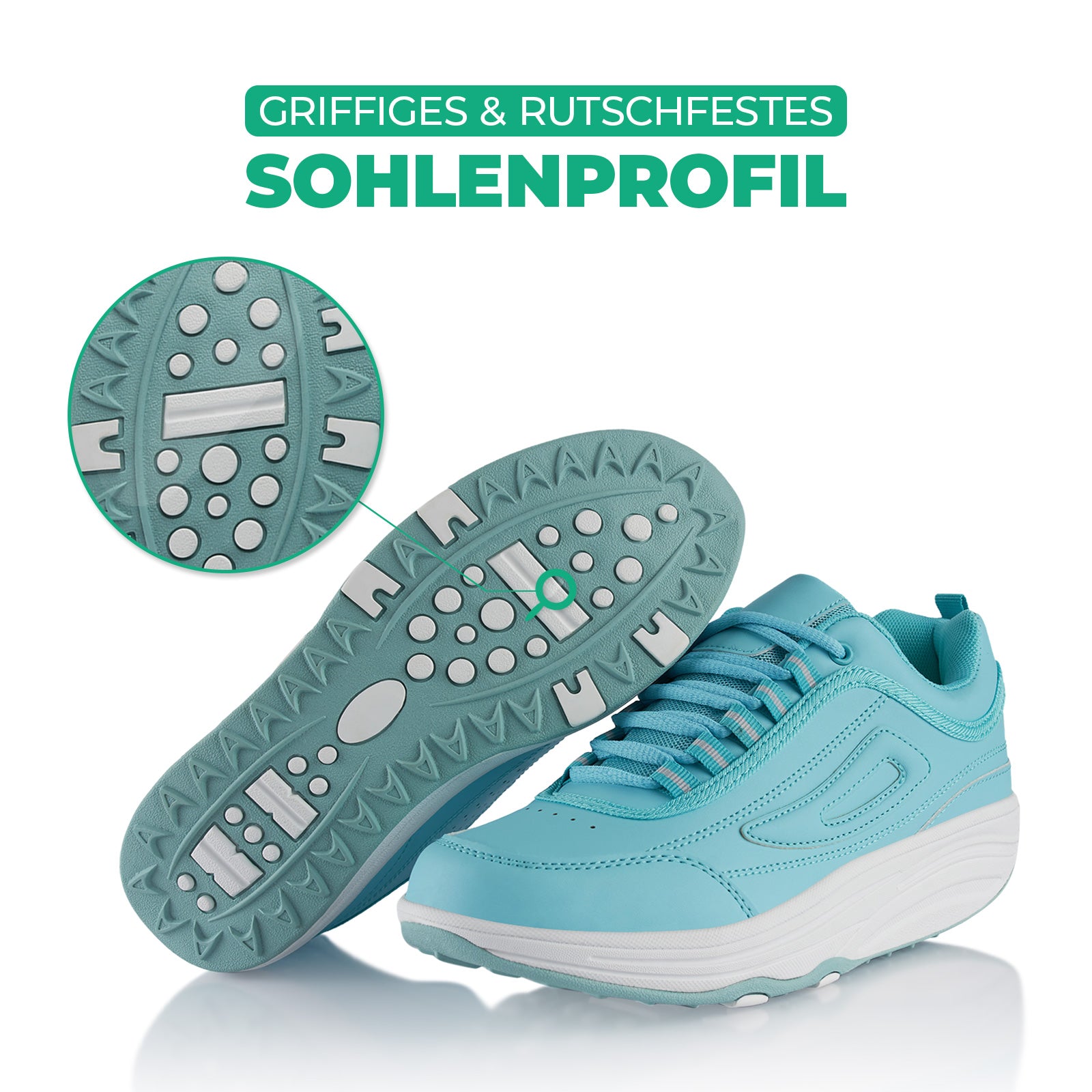 Bequeme Orthopädische Damen-Sneaker Mit Weicher Abrollsohle - Atmungsaktive Mesh Sportschuhe Für Fitness & Alltag