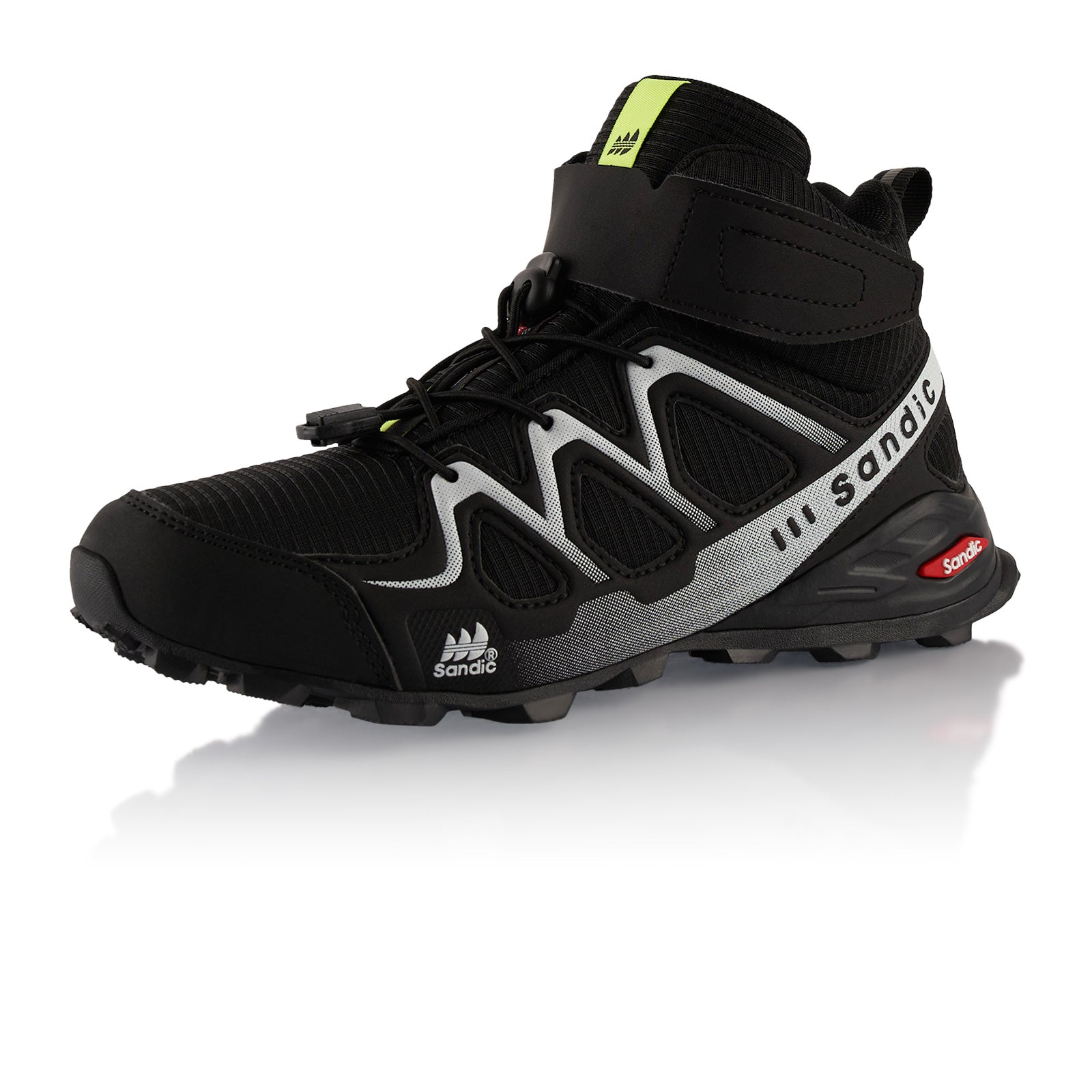 Wanderschuhe Trail Running Stiefel Wanderstiefel Schwarz Weiß