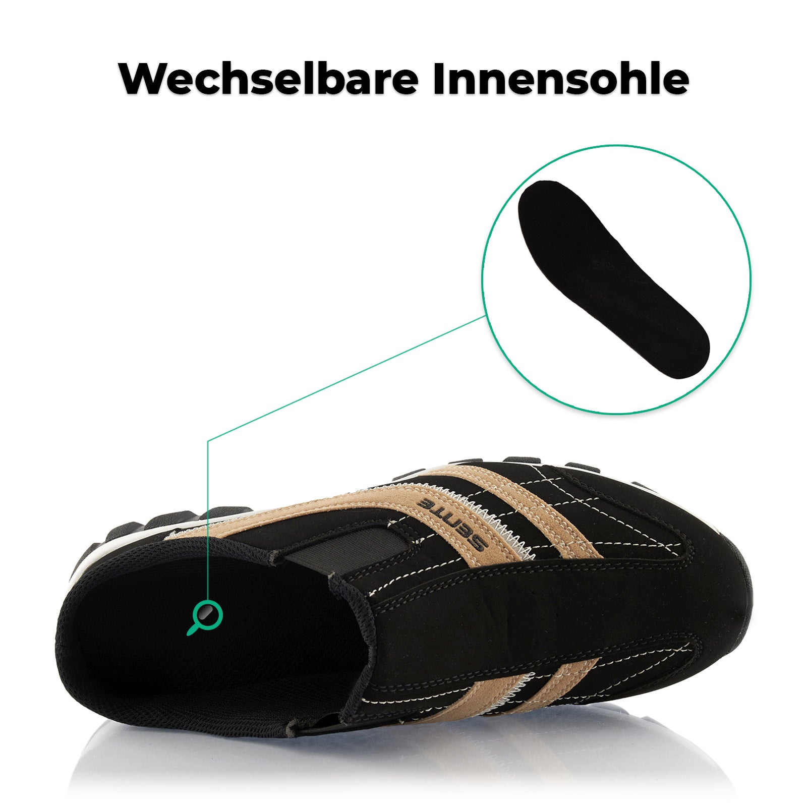 Zehentrenner Sandalen Damen - Orthopädisch Mit Fußbett, Bequem